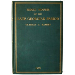 « Small Houses of the Late Georgian Period » (Small Houses of the Late Georgian Period) de Stanley C. Ramsey, première édition
