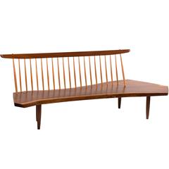 George Nakashima Conoid Bench, 1960s 12