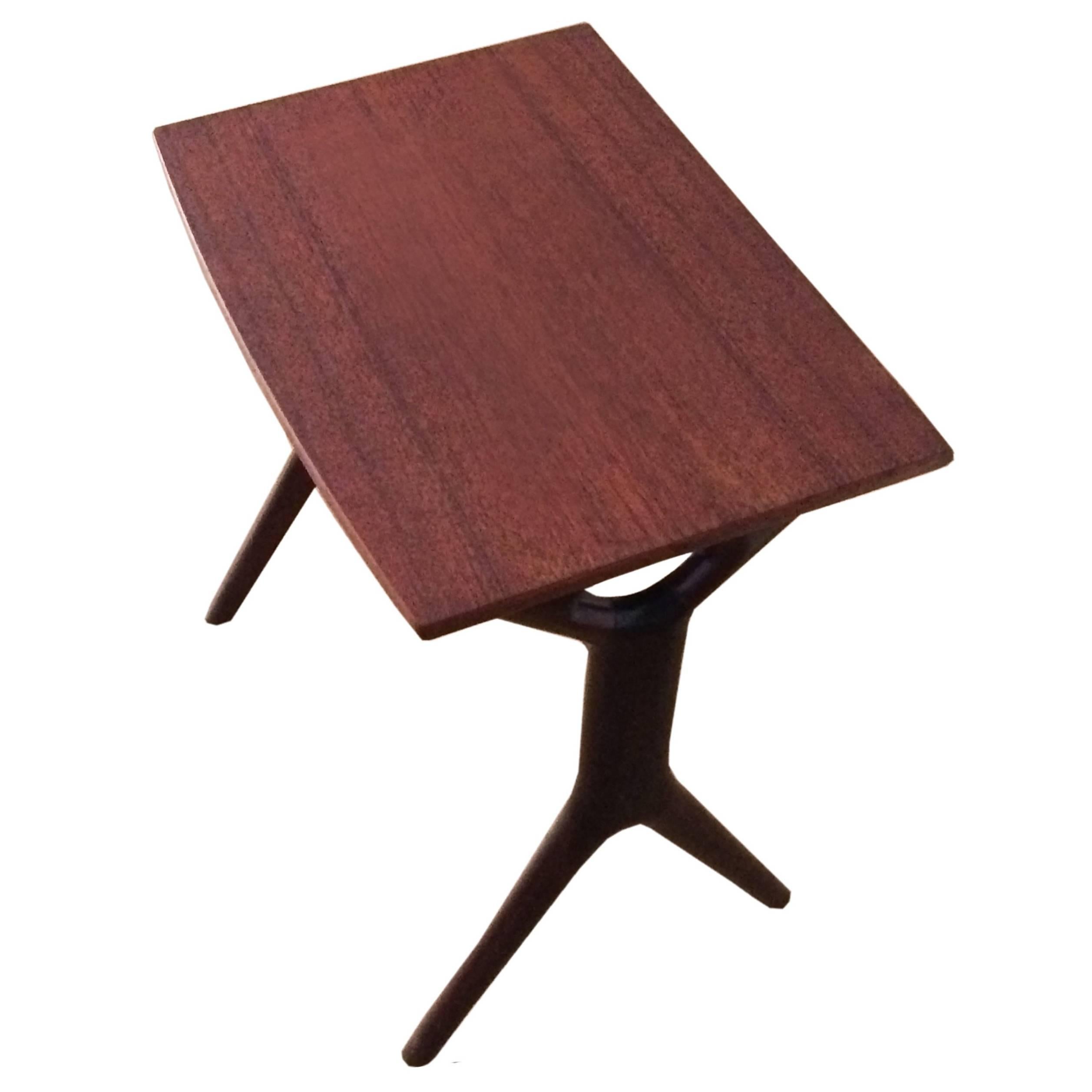 Mid-Century Rosewood Side Table by Johannes Andersen for CFC Silkeborg, 1960s For Sale