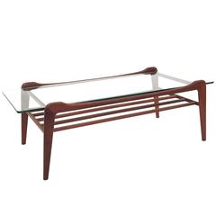 Vintage Mid-Century Teak and Glass Coffee Table from G-Plan, 1970s