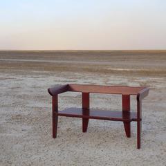 Banco Laredo Diseño contemporáneo Carpintería tradicional, Madera dura con acabado lacado