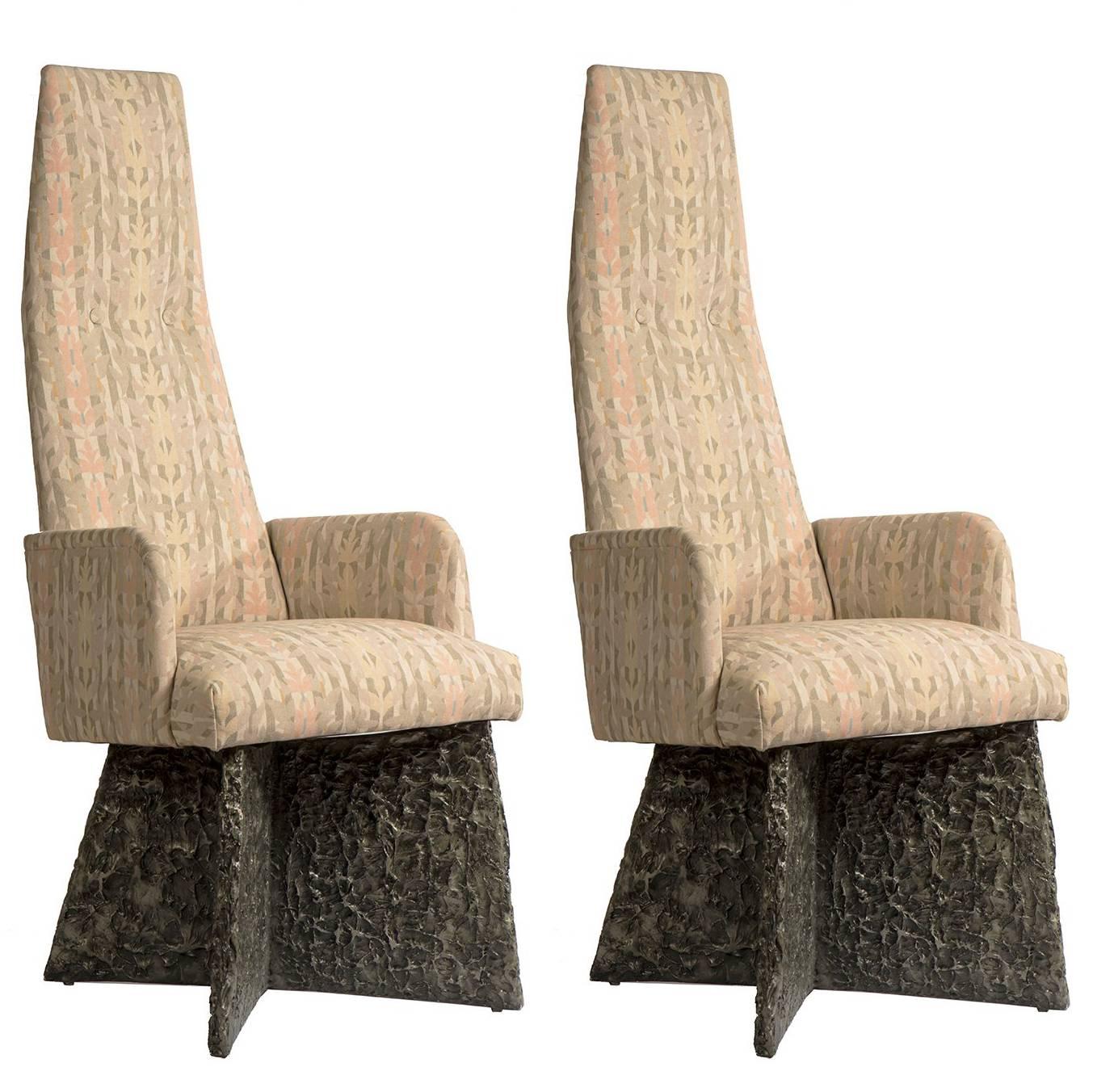 Adrian Pearsall Brutalist Armchairs For Sale
