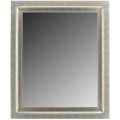 Contemporary Silver Gilt Mirror