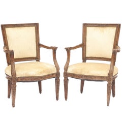 Pareja de sillones italianos del siglo XVIII