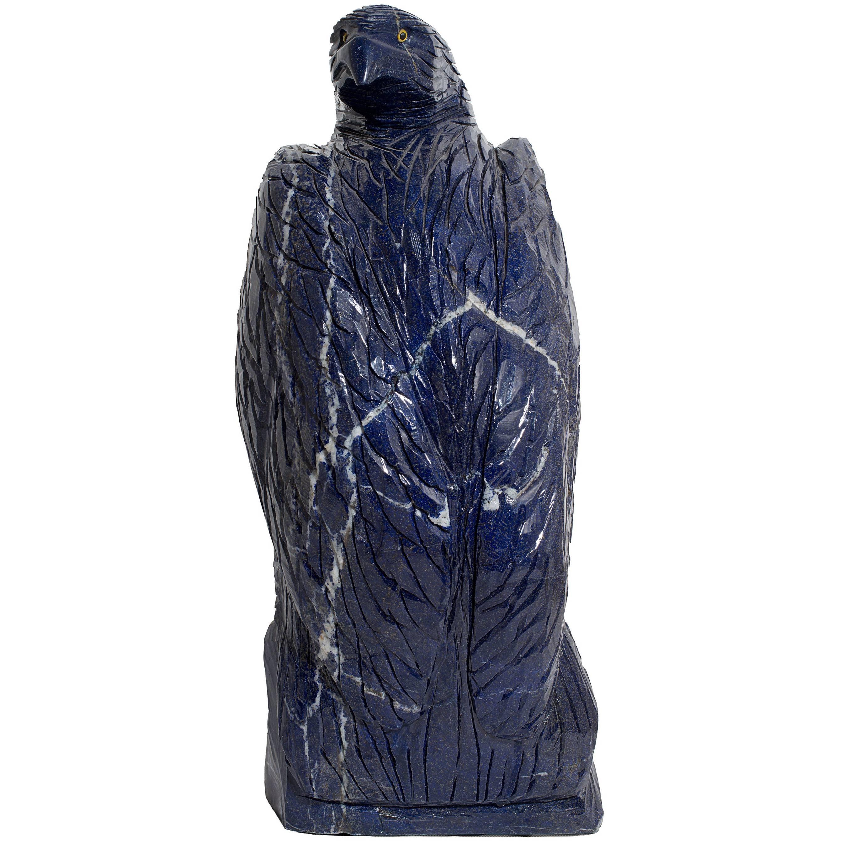 Great Lapis Lazuli Sculpture circa 1950, India