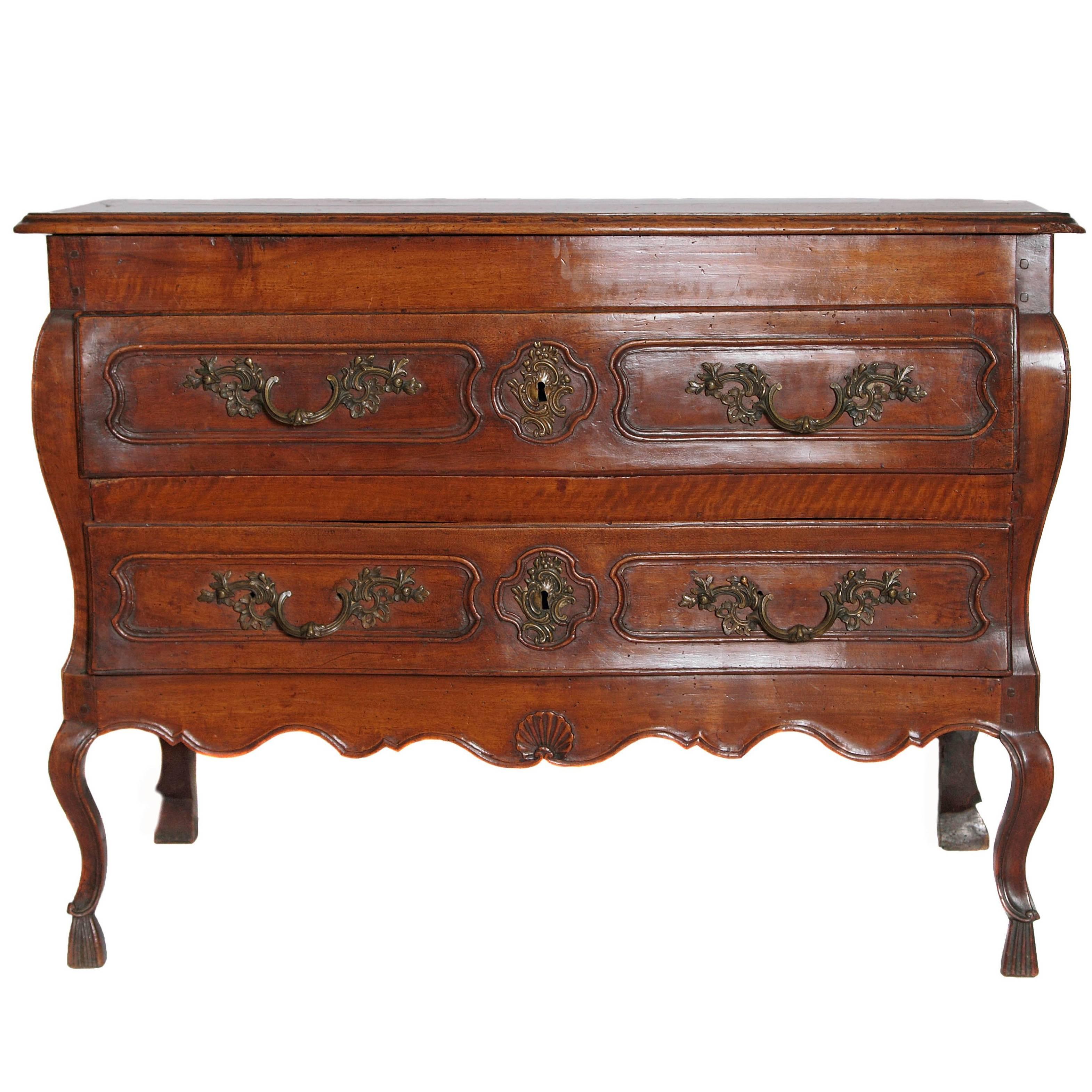 Louis XV Period Walnut Chest For Sale