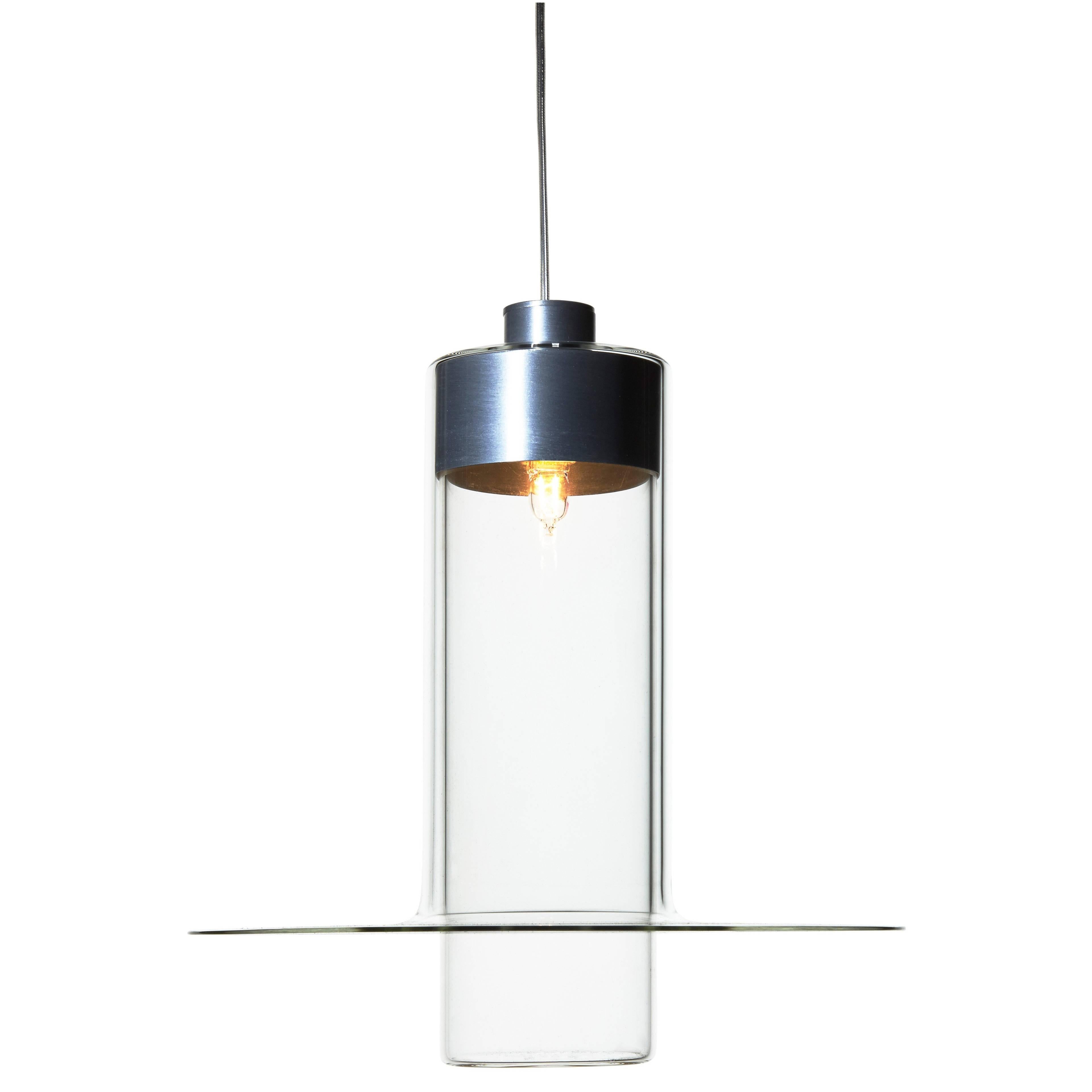 Sleeve Large (S2) by John Pawson — Handmade Blown Glass Pendant Lamp For Sale