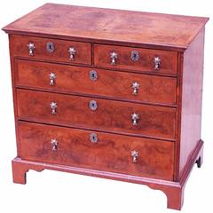 Antique Early 18th Century Walnut Chest of Drawers