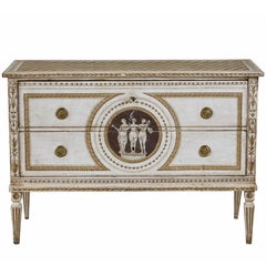 Italian, Neoclassical Style, Painted Commode