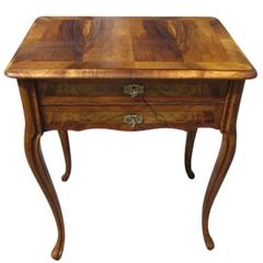 Antique Sewing Table from the Biedermeier Period