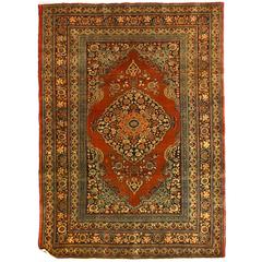 Antique Persian Tabriz Haji Jalili Rug, circa 1880s 1