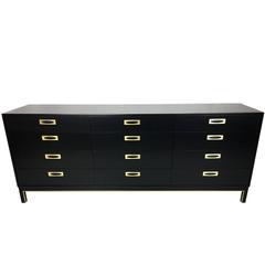 Extraordinary Thin-Edge Dresser with Brass Trim 7