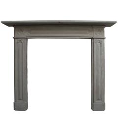 Small Regency Stone Fire Surround in the Gothic Manner