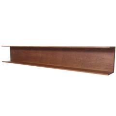 Antique Walter Wirz Wall Shelf, Produced by Wilhelm Renz in 1965