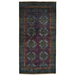 Green Suzani Area Rug, Solo Rugs 6