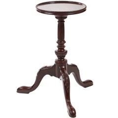 Antique George III Style Mahogany Wine Table/Kettle Stand