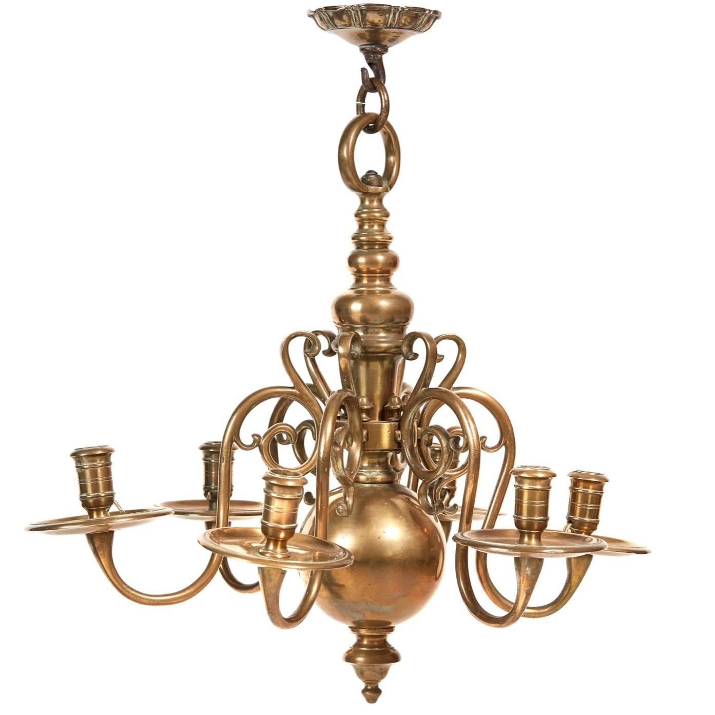 Antique Bronze Chandelier