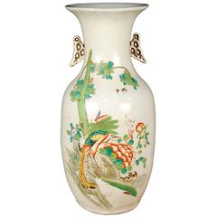 Chinese Springtime Phoenix Tail Vase 1