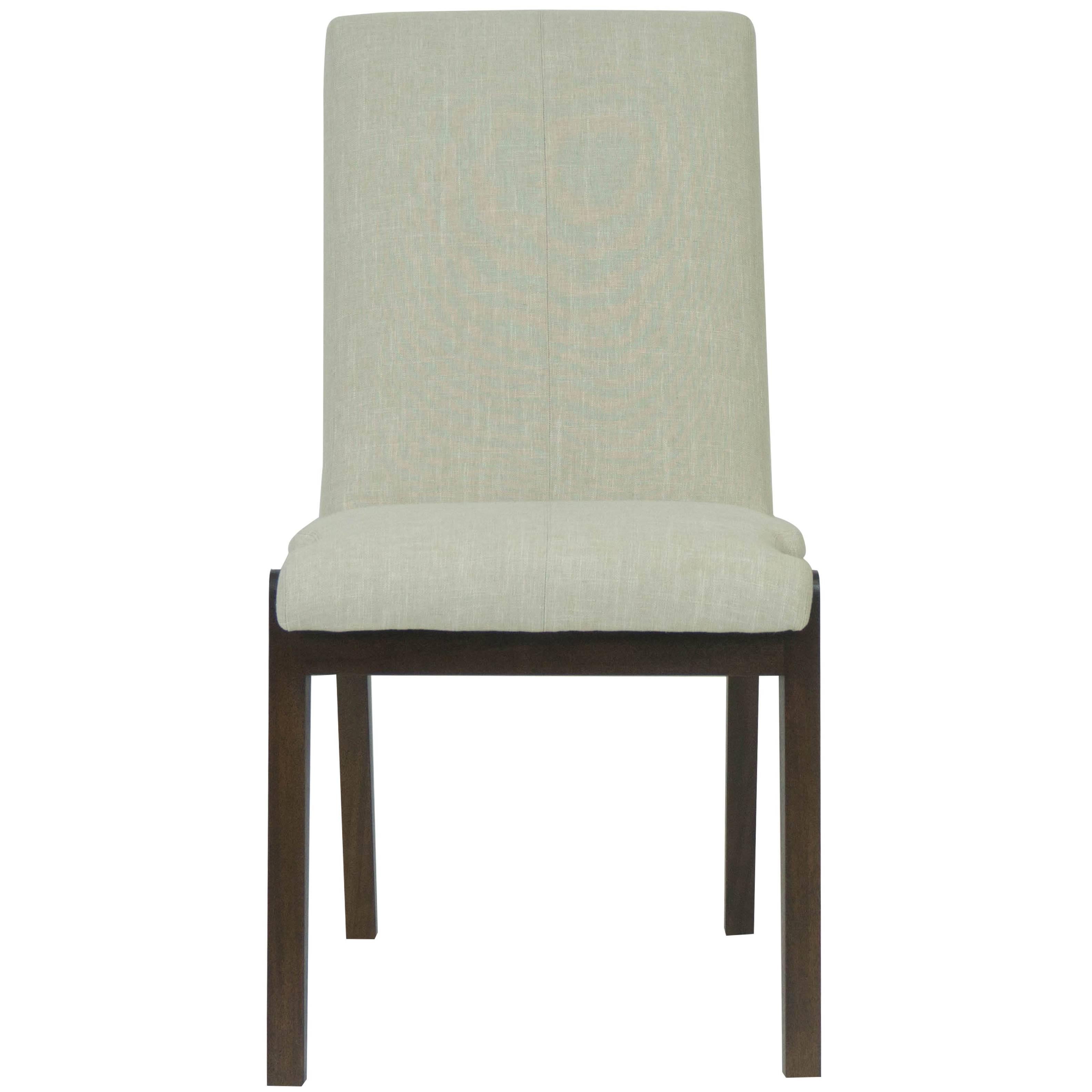 Tall Casual Upholstered Dining Chair For Sale