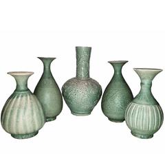 Selection of Thai Ceramic Vases 3