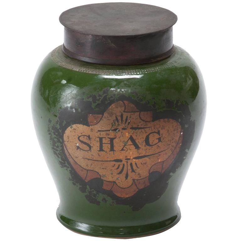 Tobacco Jar at 1stDibs
