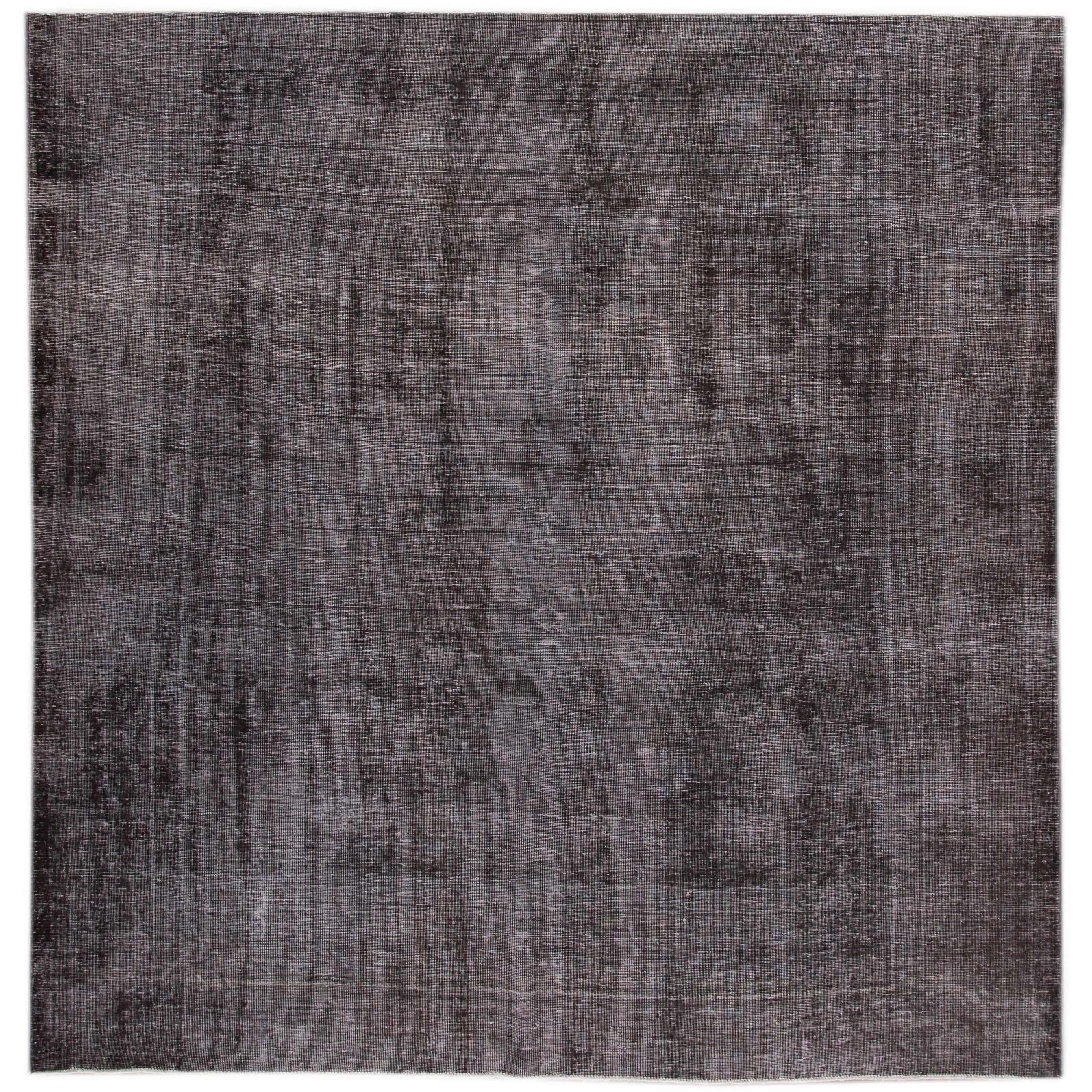 Beautifully Designed Square Overdyed Rug For Sale