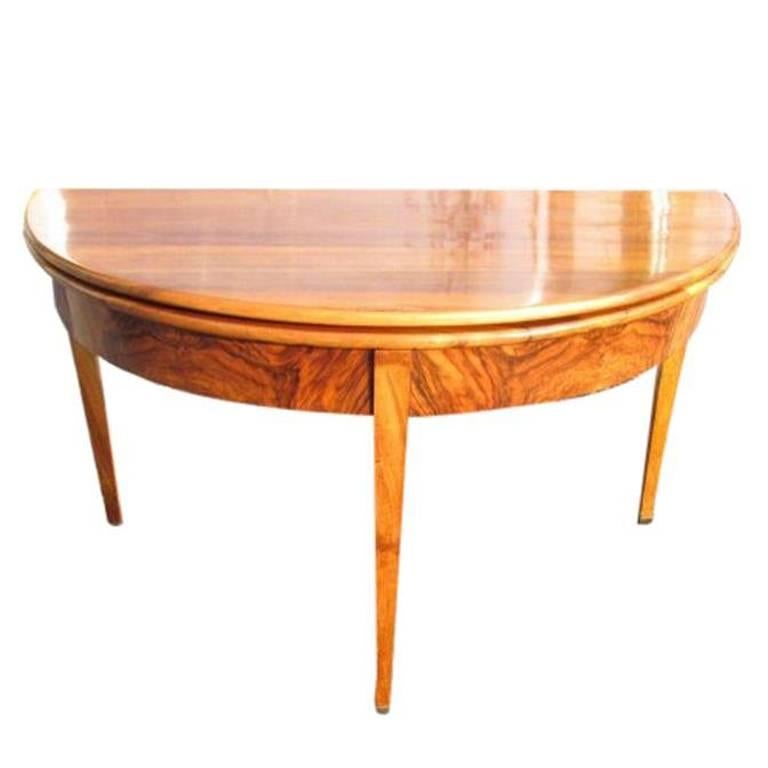 Biedermeier Console and Dining Table