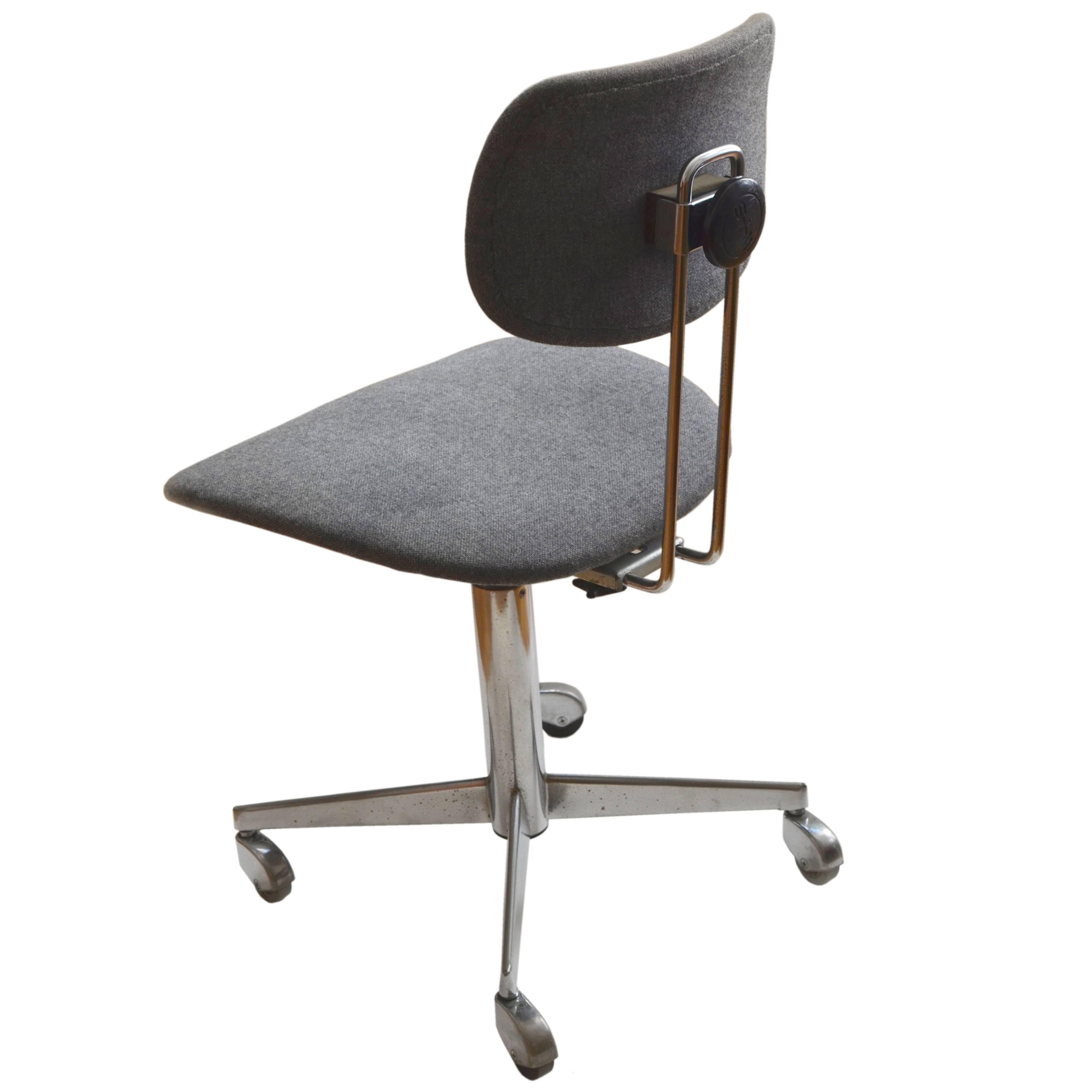 German Mid-Century Office Chair by Egon Eiermann for Wilde & Spieth, 1960s For Sale