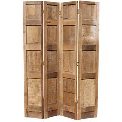 Antique 18th Century Oak Screen