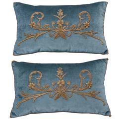 Antique Textile Pillows by B. Viz Designs