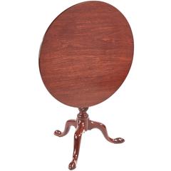 George III Mahogany Tripod Table 6