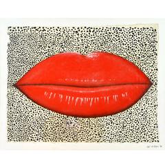 'Safari Lips' Contemporary Work by Ian M. Ball, Australian/American Miami Artist