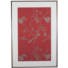 Wiener Werkstatte Framed Wallpaper Panel by Dagobert Peche 4