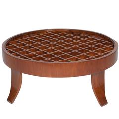 Olivewood Coffee Table Attributed to Gio Ponti 10