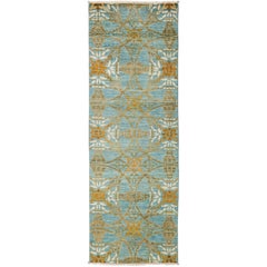 Blue Suzani Runner