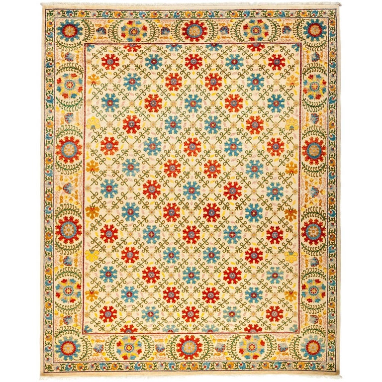 Suzani Area Rug For Sale at 1stDibs