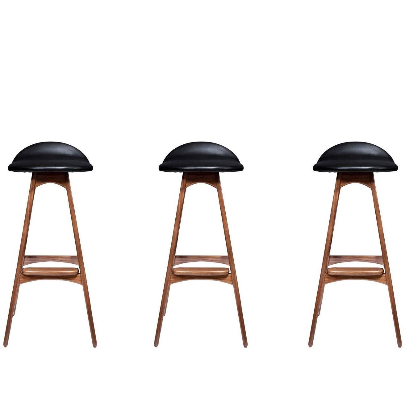Set of Three Boyd Stools For Sale