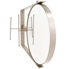 Vintage Monumental Naval Mirror