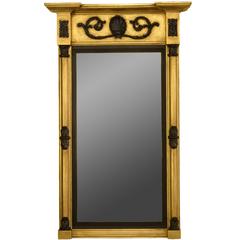 Regency Gilt and Ebonized Tier Glass