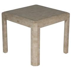 Maitland Smith Tessellated Side Table