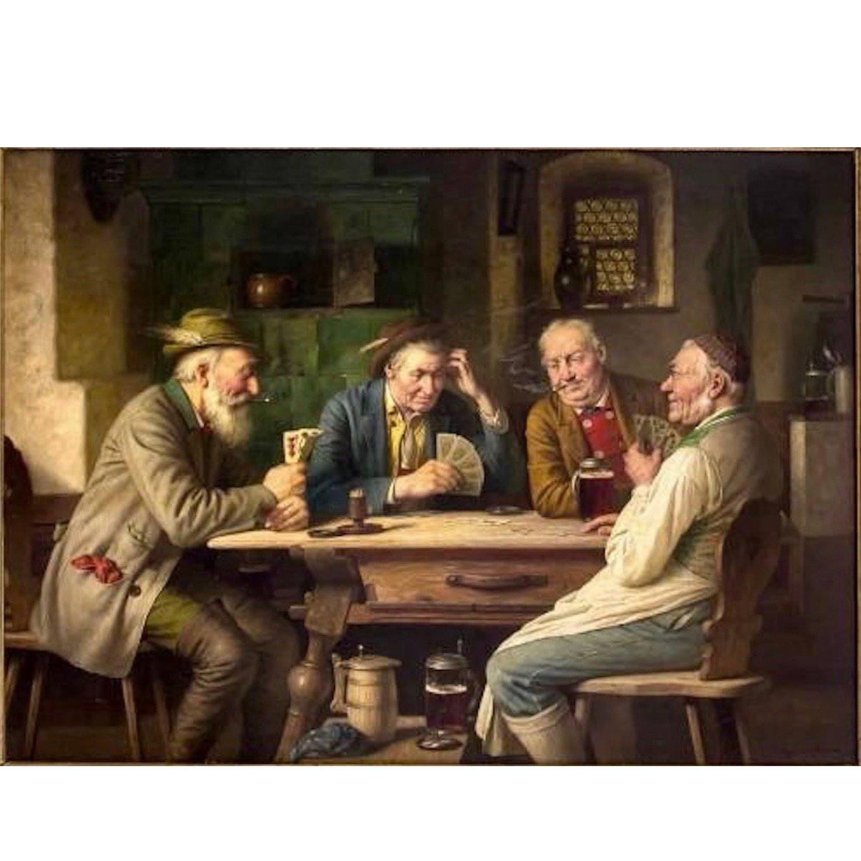 Wagner-Höhenberg, Josef. Höhenberg, The Card Game, Signed For Sale