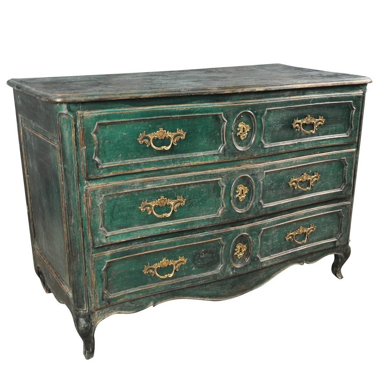 French Early 19th Century Arbalette Commode