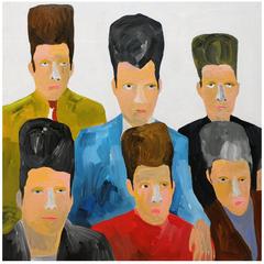 'A Serious Portrait' Portrait Painting by Alan Fears 11