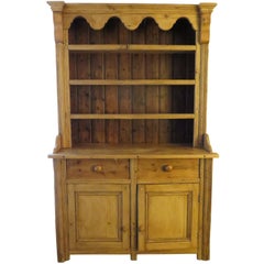 Late 19th Century Pine Welsh Dresser