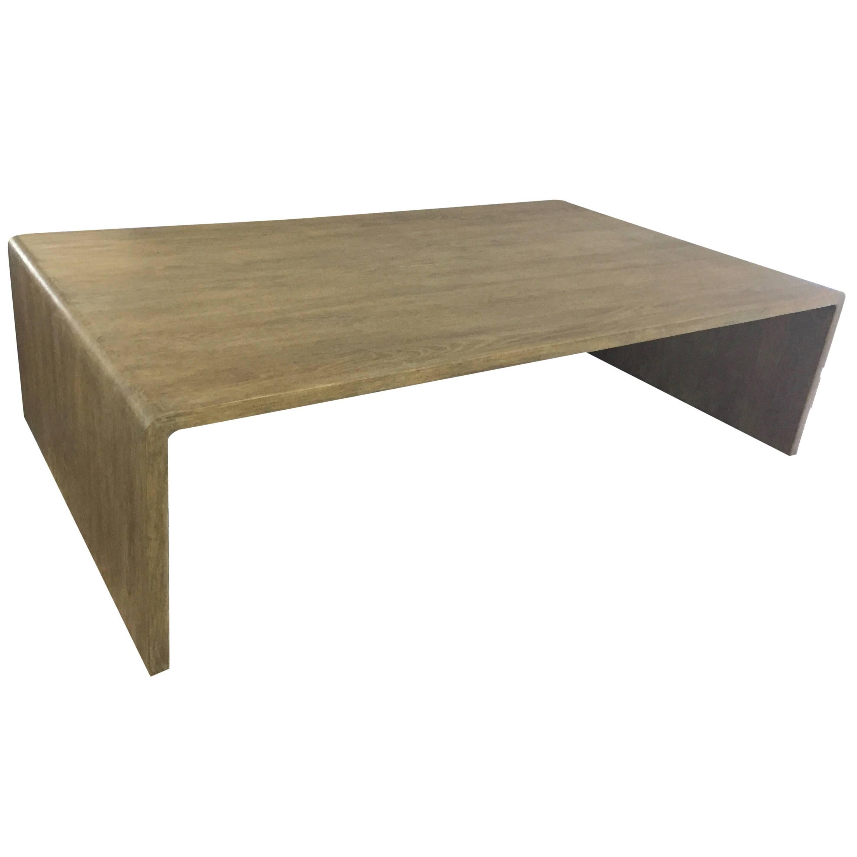 Hammonds Coffee or Cocktail Table White Oak Haskell Design For Sale