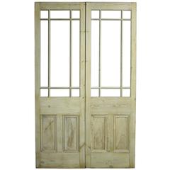 Pair of 19th Century Margin Glazed Doors
