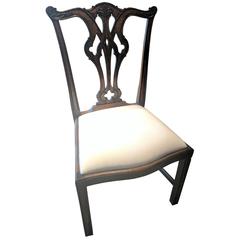 Acanthus Leaf Dining Chair Shown in Mahogany