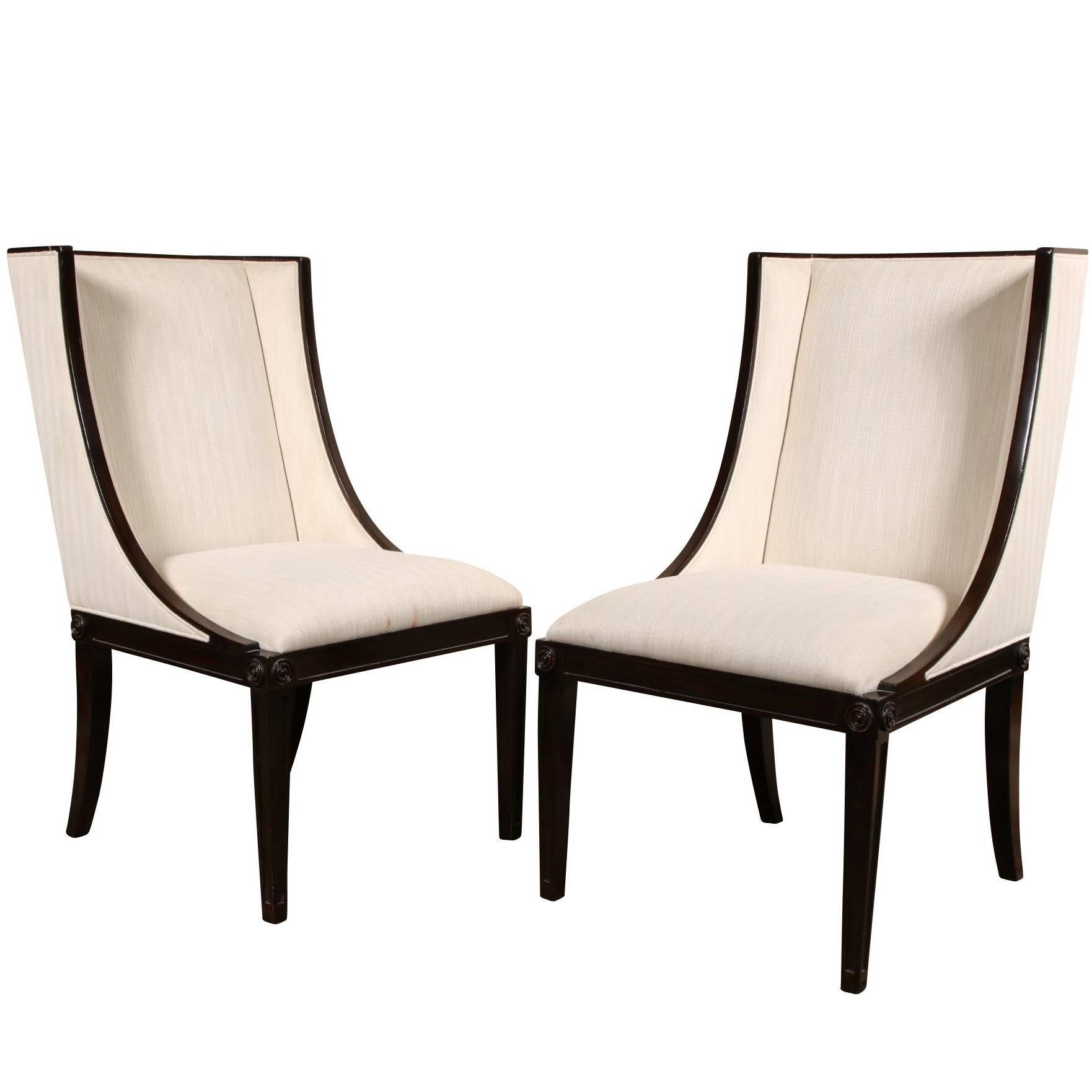 Pair of Theodore Alexander Side Chairs