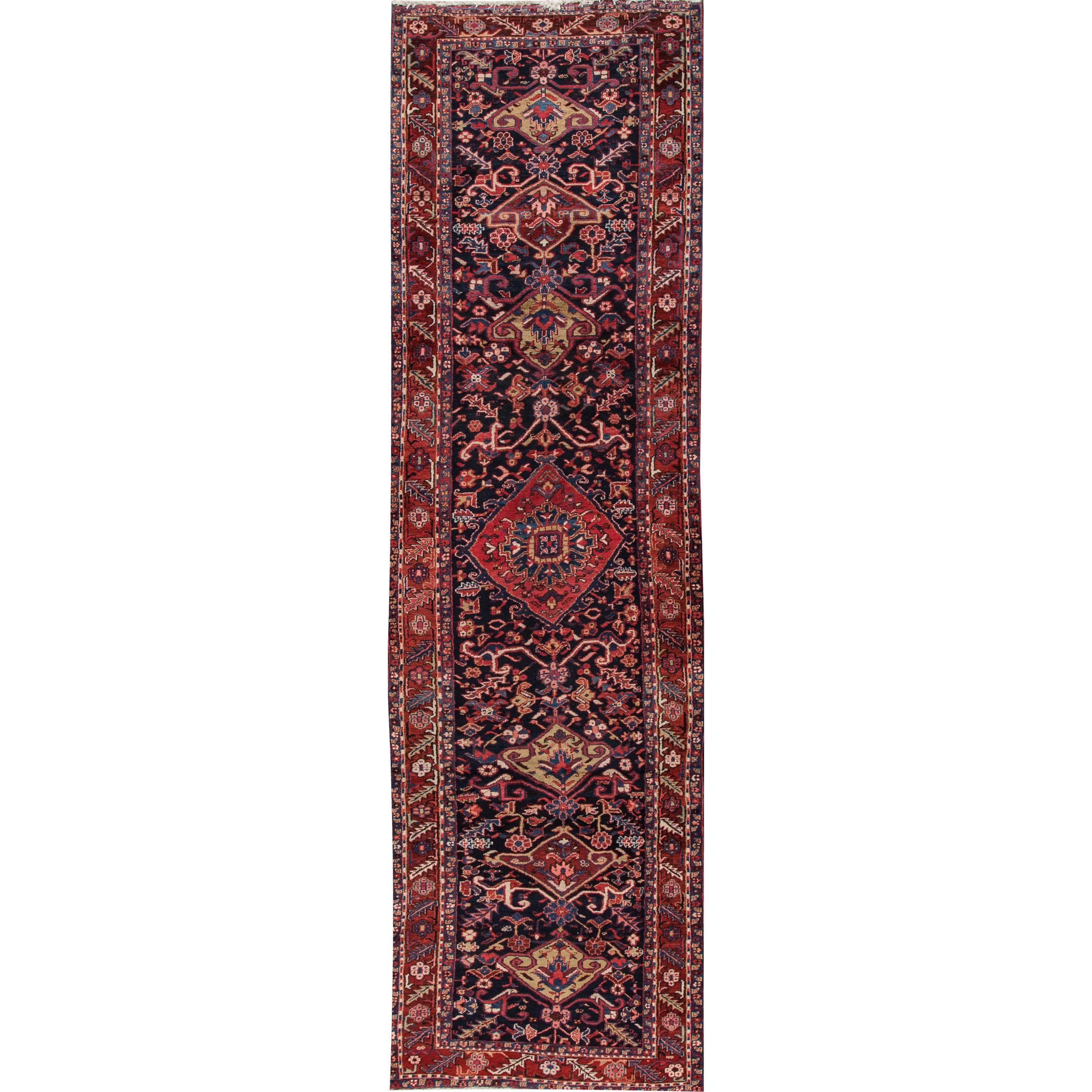 Vintage Persian Heriz Rug For Sale