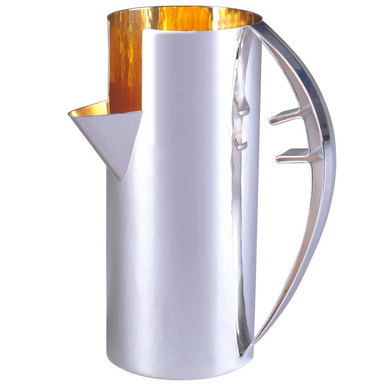 Pitcher with Gold Interior by Carlo Scarpa